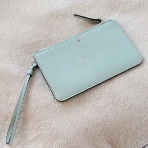 Mint Green Wristlet